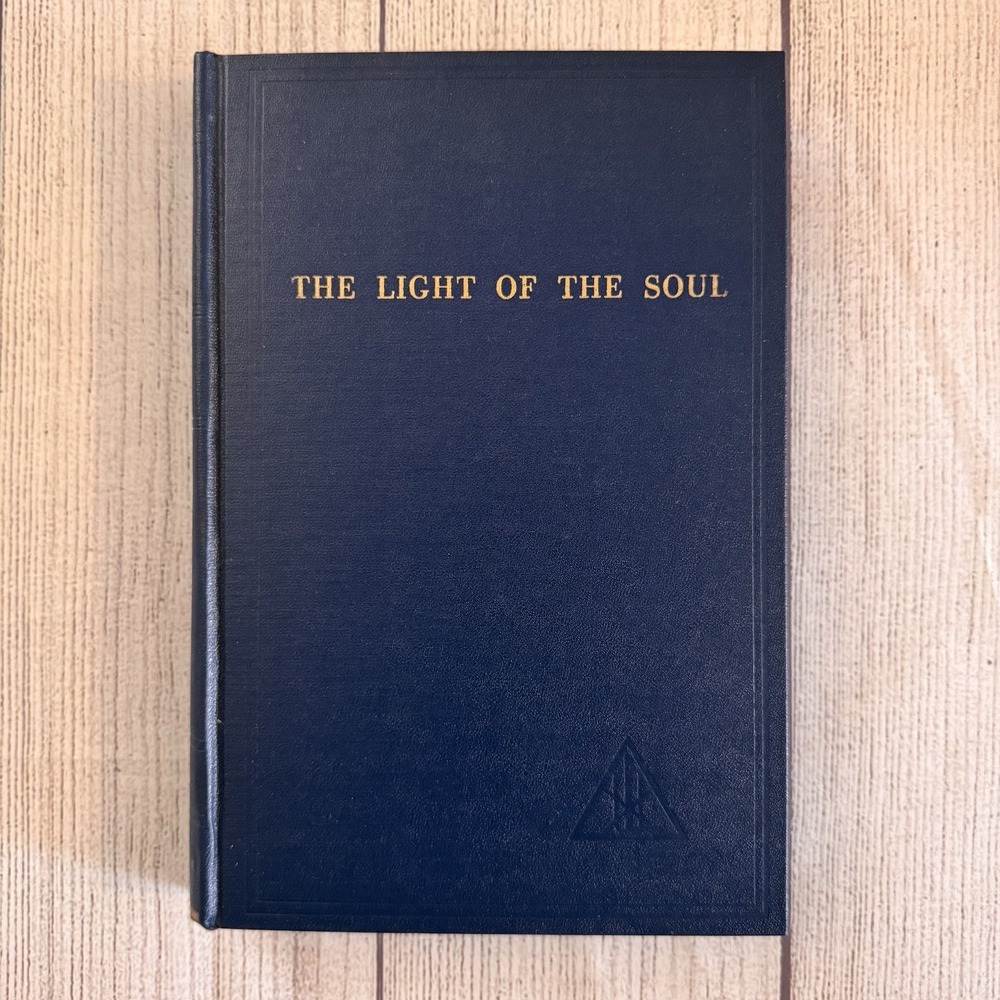 Alice A Bailey The Light of the Soul 1972 HC Lucis Press Yoga‎ Sutras Patanjali